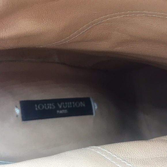 Louis Vuitton High Heel Booties Boots Leather - Picture 6 of 8